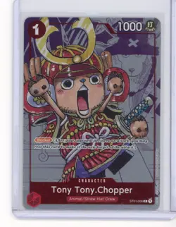 One Piece TCG Tony Tony.Chopper 25th Anniversary Premium Collection ST01-006 - Image 1