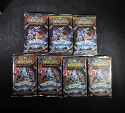 World of Warcraft TCG - Blood of Gladiators - Open Box of 7 Sealed Packs - Image 1