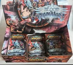 World of Warcraft TCG - Blood of Gladiators - Open Box of 7 Sealed Packs - Image 2