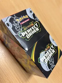 Pokemon Mega Evolution Perfect Order half booster box 18 packs Sealed - Image 2