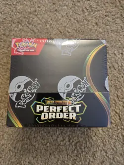 Pokemon Mega Evolution Perfect Order Booster Box Sealed - Image 1