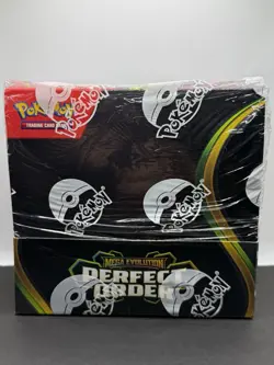 Pokemon Mega Evolution Perfect Order Booster Box Sealed - Image 1