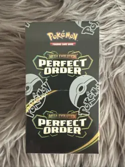 Pokemon Mega Evolution Perfect Order Booster Box Factory Sealed - Image 1