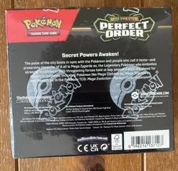 Brand New Sealed Pokemon TCG Mega Evolution Perfect Order Booster Box (36 Packs) - Image 2