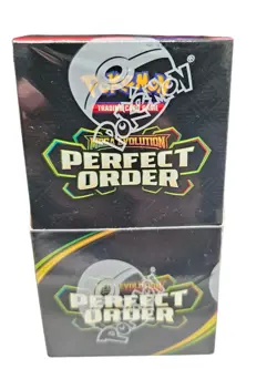 Pokemon TCG Mega Evolution Perfect Order Half Booster Box (18 packs) SEALED - Image 1