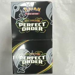 Pokemon TCG Mega Evolution Perfect Order Half Booster Box (18 packs) SEALED - Image 1