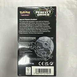 Pokemon TCG Mega Evolution Perfect Order Half Booster Box (18 packs) SEALED - Image 3