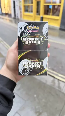 Pokemon TCG Mega Evolution Perfect Order Half Booster Box (18 packs) SEALED - Image 1
