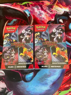 2x Destined Rivals Booster Bundle Lot of 2 New/Factory Sealed ✅ Pokemon TCG - Image 1