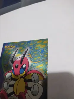 Ledian Foil Topps Pokemon TV Animation Edition Johto Series 1 #166 2001 - Image 4