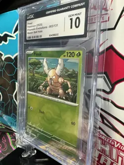 Pinsir 003/131 Master Ball Holo CGC 10 Prismatic Evolutions Pokemon TCG - Image 2
