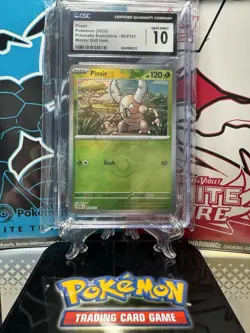 Pinsir 003/131 Master Ball Holo CGC 10 Prismatic Evolutions Pokemon TCG - Image 5