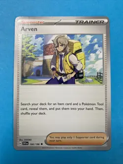 Pokemon - Scarlet and Violet Base Set - SV1 - ARVEN 166/198 English - Image 1