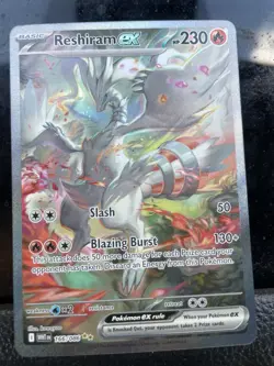Pokemon TCG - Reshiram Ex 166/086 - White Flare Special Illustration Rare - Image 1