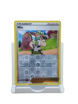 Milo 161/192 Reverse Holo Rebel Clash Pokemon TCG Card - Image 1