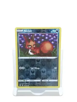 Nickit 104/203 Reverse Holo Evolving Skies Pokemon TCG Card - Image 1
