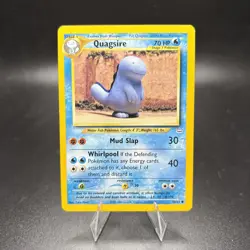 Pokemon Quagsire Unlimited Vintage Common Neo Revelation #48/64 NM -j - Image 1