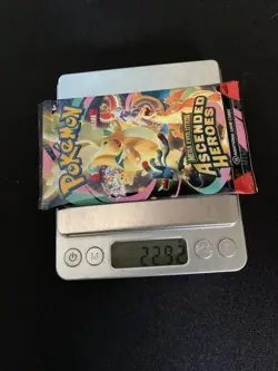 Pokemon Extremely Heavy Ascended Heroes Booster Pack 22.92g - Image 1