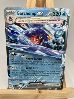 Pokemon TCG - Paradox Rift - Garchomp EX - Double Rare - 038/182 - Image 1