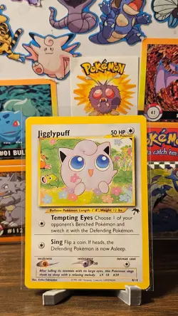 Pokemon Jigglypuff Southern Islands 8/18 Promo Basic LP Regular English - Image 1