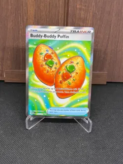 Pokemon Buddy-Buddy Poffin 167/132 Mega Evolution Ultra Rare - Image 1