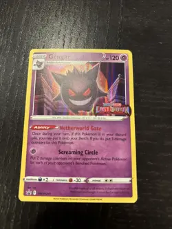 Gengar SWSH241 Promo SWSH Black Star Pokemon 2019 - Image 1
