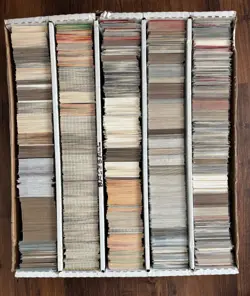 Baseball Card Lot- 5000 Cards! 1980s-2000s Random, TOPPS, UPPER D - Image 2