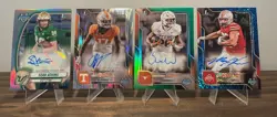 2024-25 Bowman U Chrome 1st Bowman College Auto Card Lot Random Players - Image 1