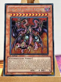Yubel - Der Ultimative Albtraum LCGX-DE199 Secret Rare Deutsch EX YUGIOH - Image 1
