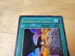Yu-Gi-Oh! Change of Heart Metal Raiders MRD-060 Unlimited Exactly as Seen - Image 2