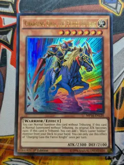 Yugioh Charging Gaia the Fierce Knight MP16 EN120 Ultra Rare 1st ED - VLP - Image 1