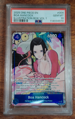 PSA 10 Boa Hancock ST17-004 Illustration Box Vol 1 English One Piece Card 2025 - Image 1