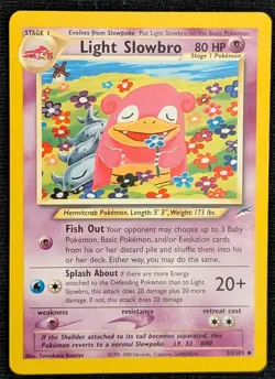 POKEMON - LIGHT SLOWBRO 51/105 | NEO DESTINY | UNCOMMON | LP - Image 1