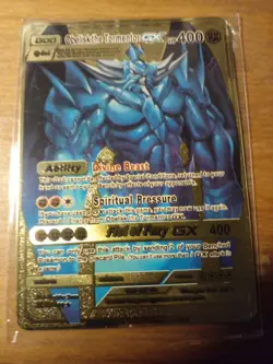 Obelisk The Tormentor Gx Metal Collecters Card Yugi Oh. Pokemon Styled Card - Image 3