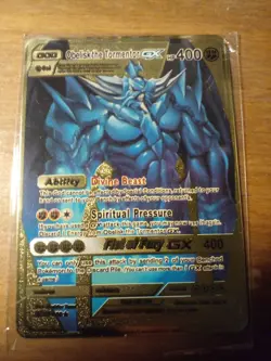 Obelisk The Tormentor Gx Metal Collecters Card Yugi Oh. Pokemon Styled Card - Image 4