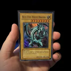 Blue Eyes White Dragon SKE-001, Dark Magician SYE-001 1st Edition Yu-Gi-Oh! NM - Image 2