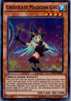 Chocolate Magician Girl MVP1-EN052 Unlimited Ultra Rare NM - Image 1