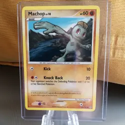 Machop - 64/100 - Common - Stormfront - 2008 - Pokemon Card - LP - Image 1