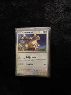 Pokemon TCG Destined Rivals Kangaskhan 202 Black Star Promo Card SVP - Image 1