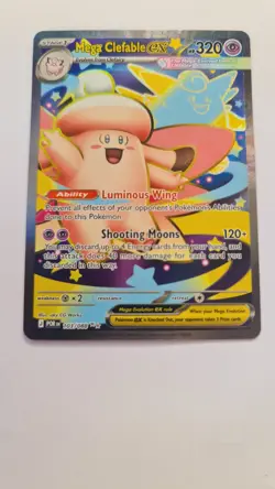 Mega Clefable ex 103/088 - Ultra Rare Perfect Order Pokemon TCG - Near Mint - Image 1