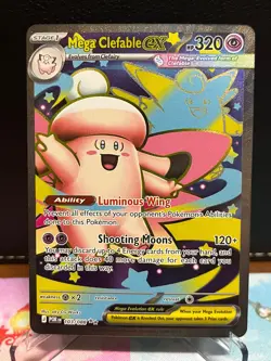 Mega Clefable EX 103/088 Perfect Order Ultra Rare Pokemon TCG - Image 1