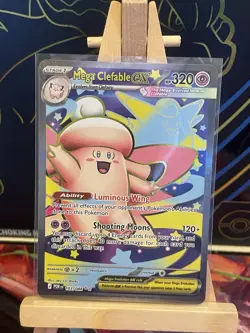 Pokemon TCG Mega Clefable Ex Perfect order Ultra Rare Full Art 103/088 Nm - Image 1
