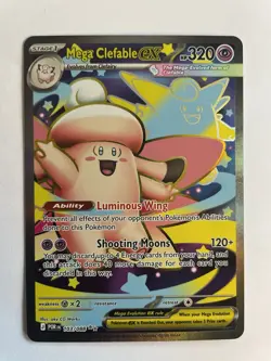 Pokemon TCG Mega Clefable EX 103/088 Perfect Order Ultra Rare Full Art - Image 1