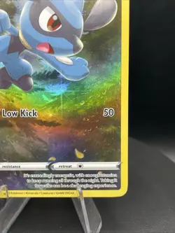 Riolu GG26/GG70 Crown Zenith: Galarian Gallery Holo Pokemon TCG Card NM - Image 4