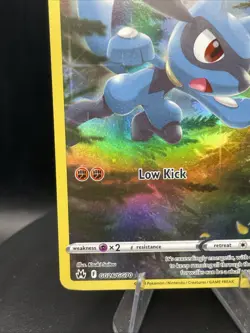 Riolu GG26/GG70 Crown Zenith: Galarian Gallery Holo Pokemon TCG Card NM - Image 5