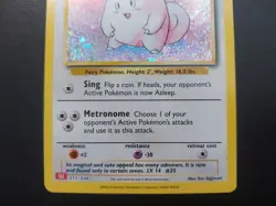Pokemon - Clefairy 013/034 Holo CLV Trading Card Game Classic - Image 3