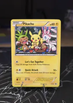 Pikachu - XY95 - XY Black Star Promo - Pokemon Card - LP - Image 1