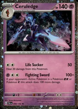 Ceruledge - (Cosmos Holo) Holo Promo Miscellaneous Cards & Products 098/193 NM - Image 1