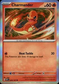 Charmander - Holo Promo Miscellaneous Cards & Products 026/197 NM - Image 1