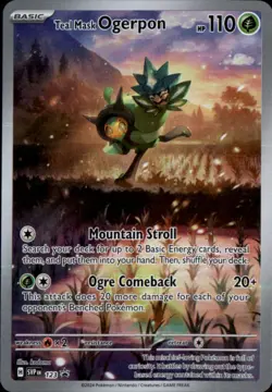 Teal Mask Ogerpon - Holo Promo SV: Scarlet & Violet Promo Cards 123 NM - Image 1
